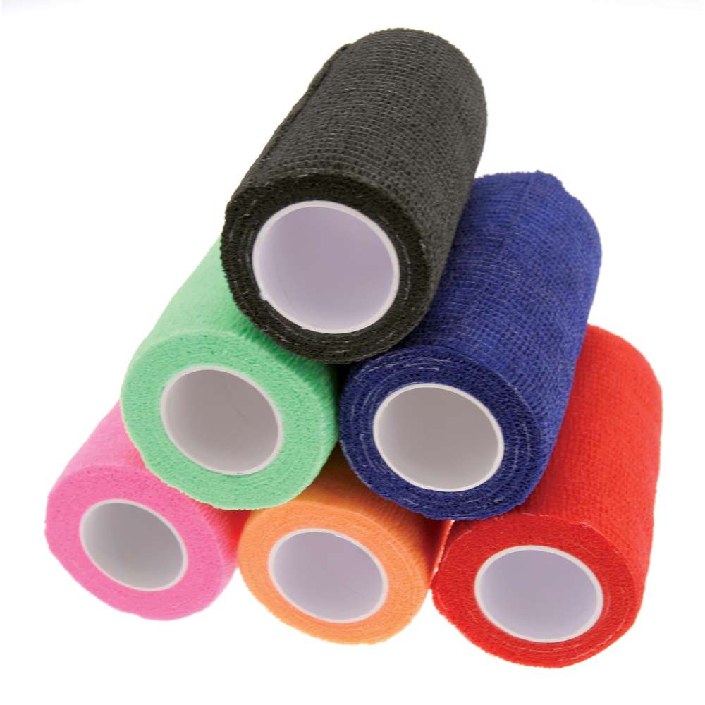 KM Elite Wrap – Green, Tear-by-Hand Non-Adhesive Bandage Wrap
