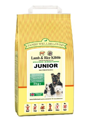 James Wellbeloved Junior Lamb & Rice – 2kg Hypoallergenic Dry Dog Food