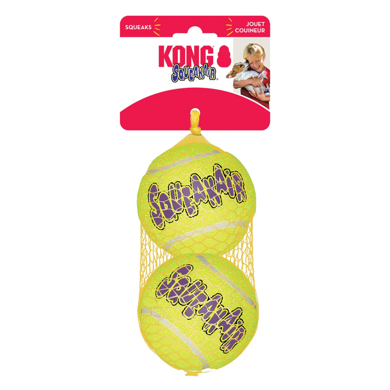 KONG Sport Balls – Dog Toy (Large, 2-Pack)