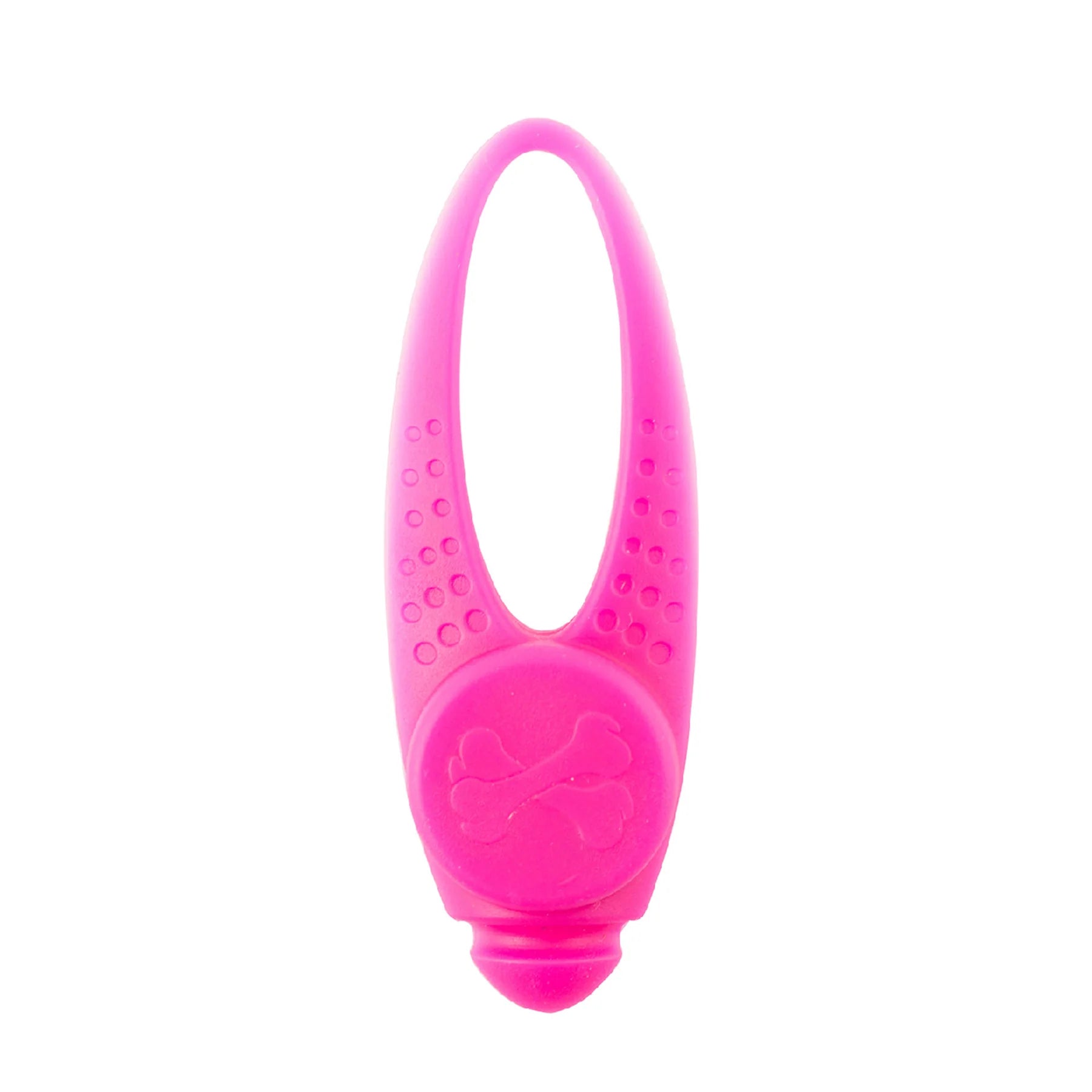 Ancol Blinker Pink Dog Safety Light – Clip-On LED Collar Light for Night Visibility