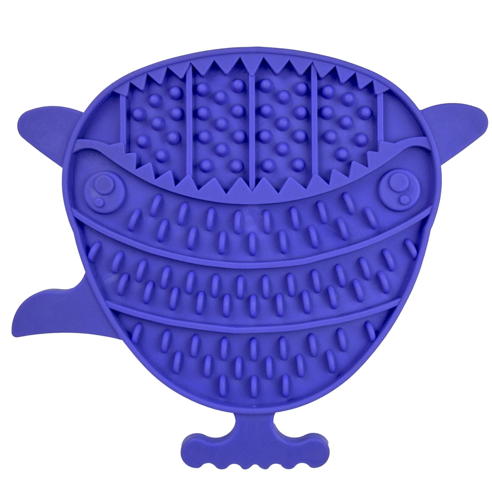 Ancol Orva Puffer Fish Lick Mat – Slow Feeding Silicone Treat Mat for Dogs & Cats