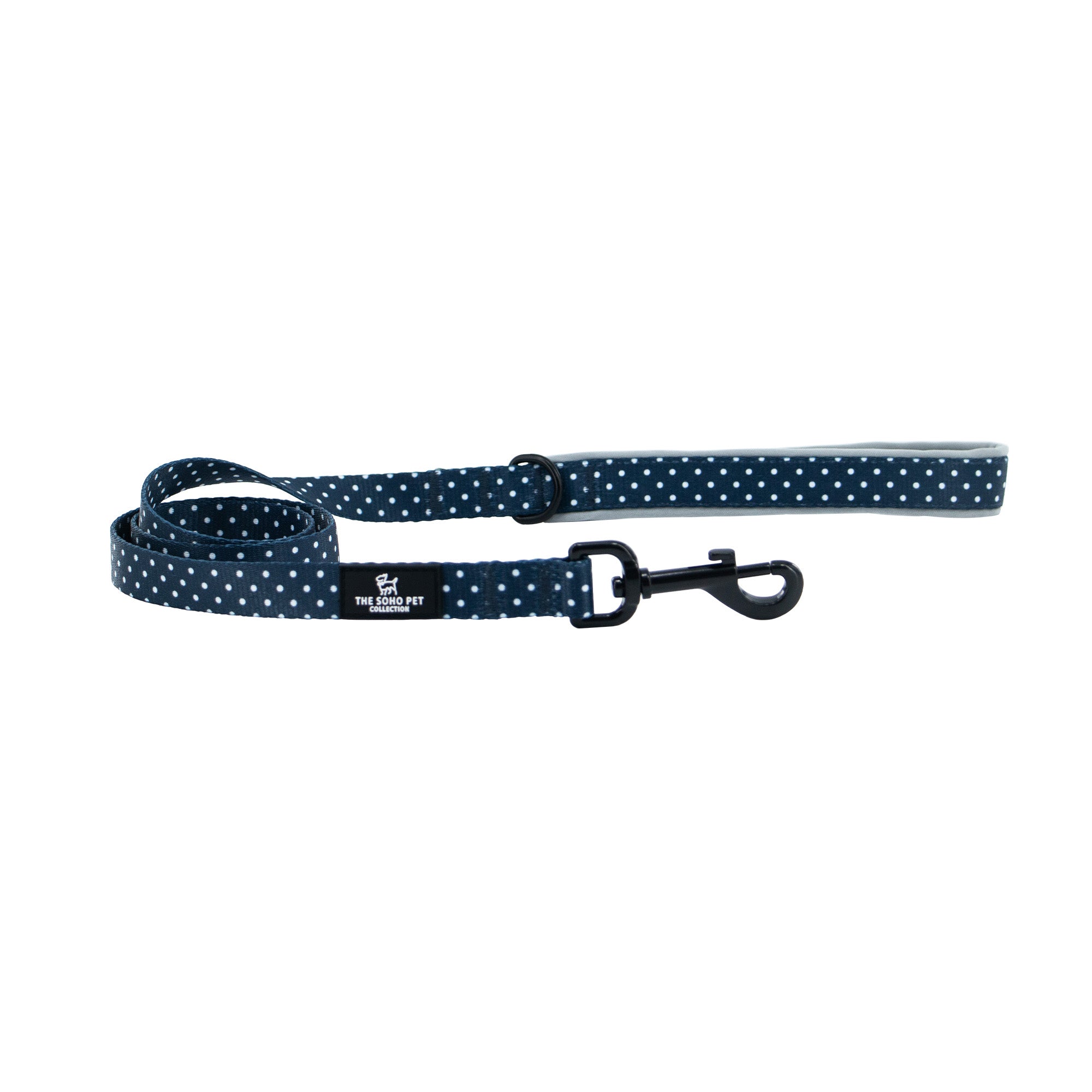 Ancol Polka Dot Dog Lead Nylon Walking Leash