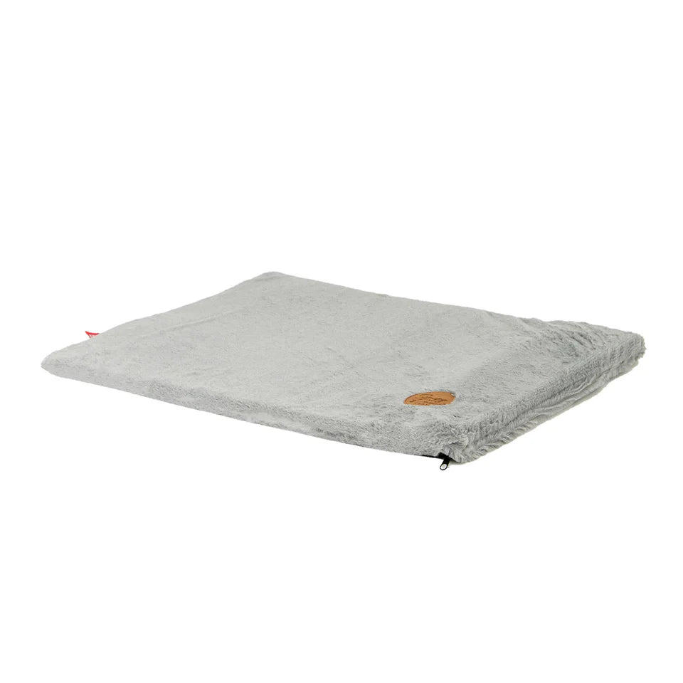 Ancol Sleepy Paws Flat Pad Grey Dog Bed 107x69cm