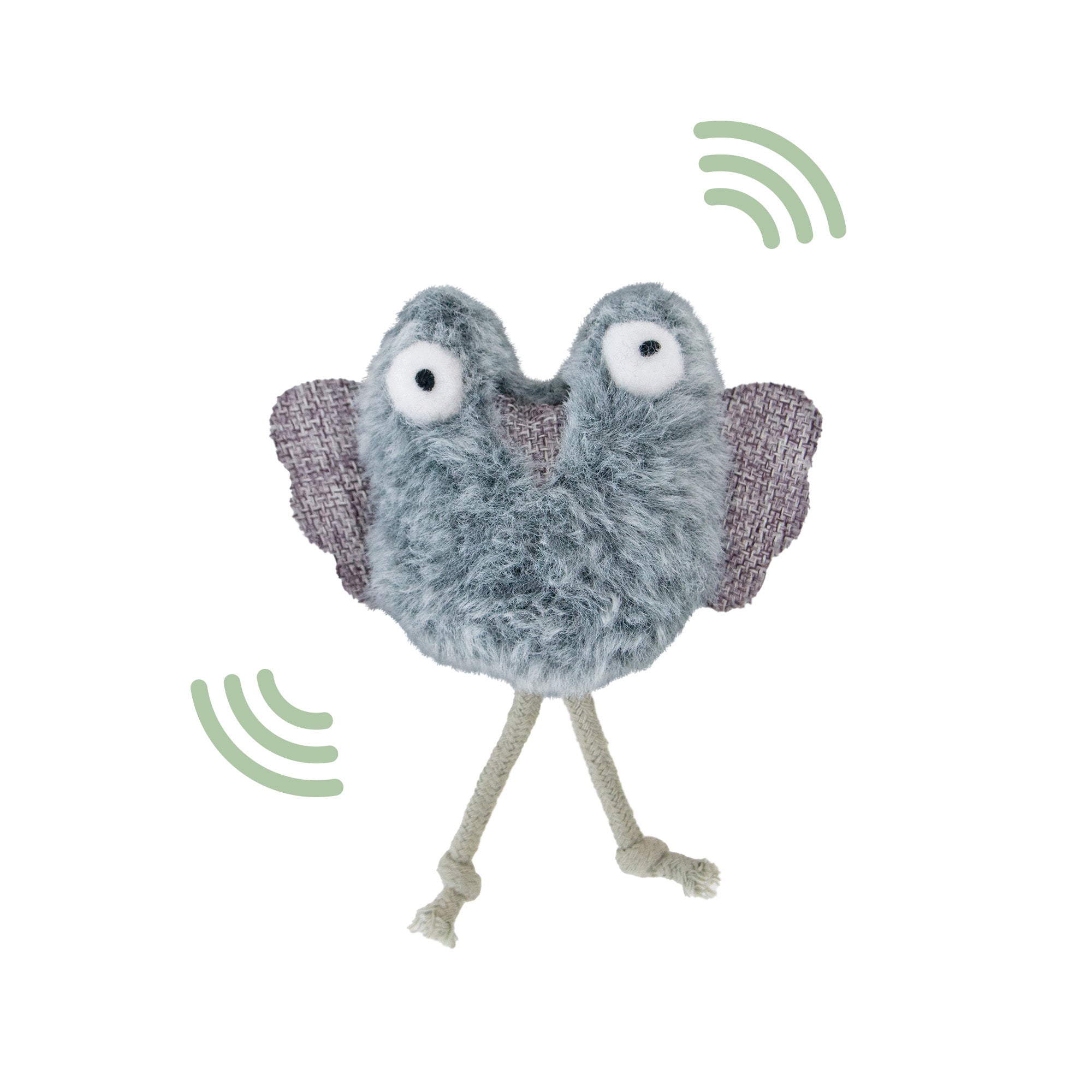 Ancol Chirping Owl Interactive Cat Toy
