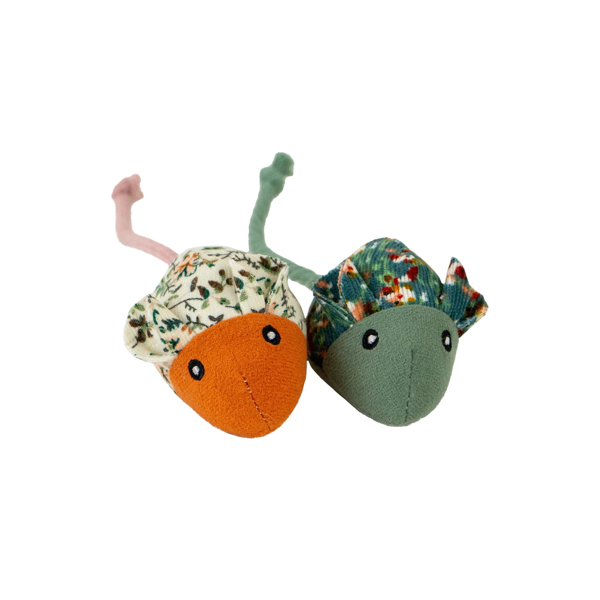 Ancol Fancy Patterned Mice Cat Toy – Catnip Filled Soft Plush Mice Toys