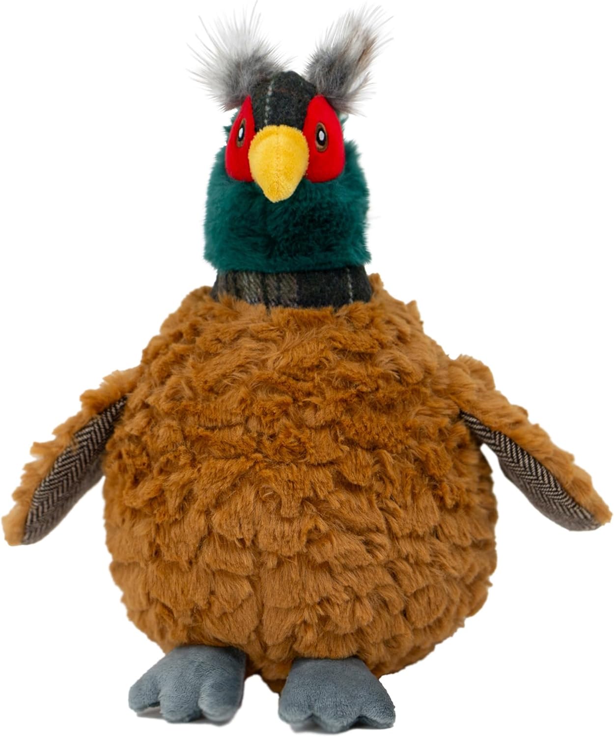 Ancol Heritage Phoebe Pheasant Dog Toy – Plush Squeaky Dog Comfort Toy