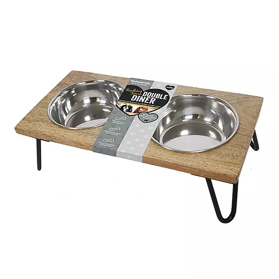 Rosewood Wooden Double Diner 650ml - Animall