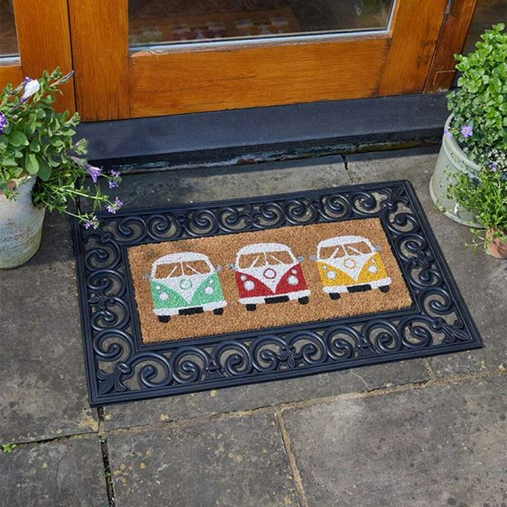 Smart Garden Vanfest Decoir Insert Mat – 23 x 53cm Coir Insert Doormat