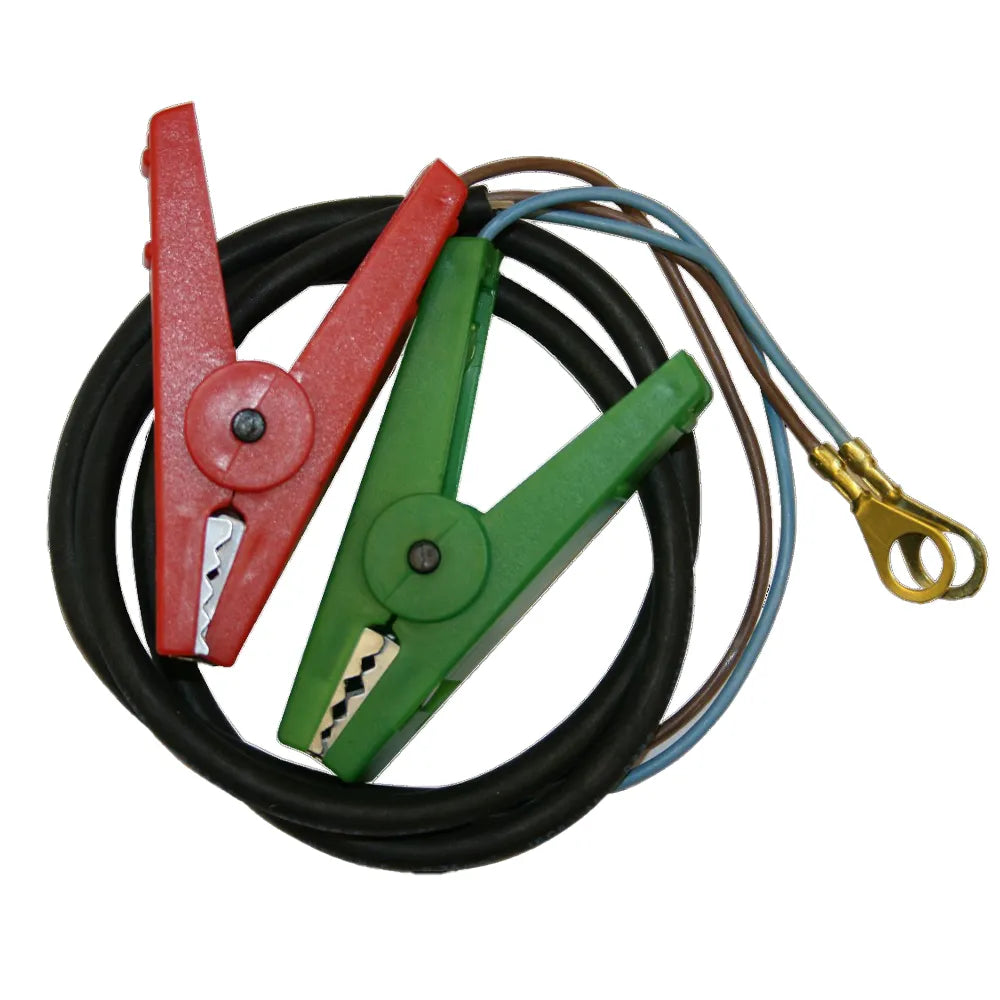 Agrifence Battery Leads 9–12V Crocodile Clip – Electric Fence Connection Cable