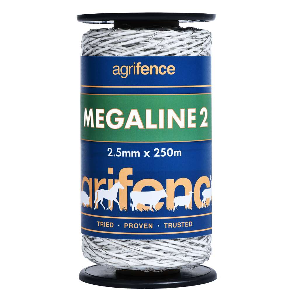Agrifence Megaline Superior Polywire 250m – High Performance Fence Wire
