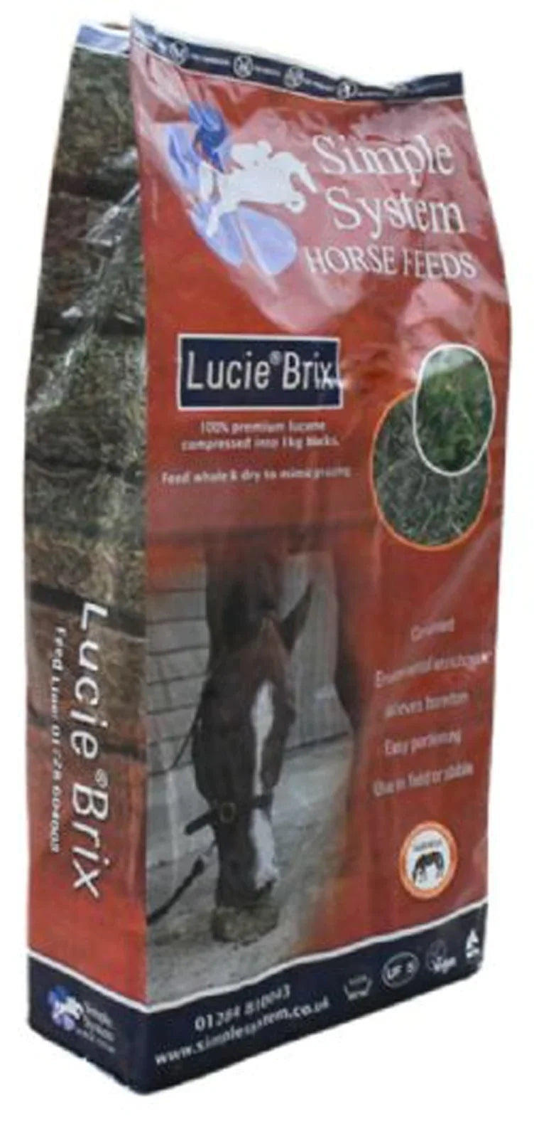 Simple System Lucie Brix 20kg Horse Feed