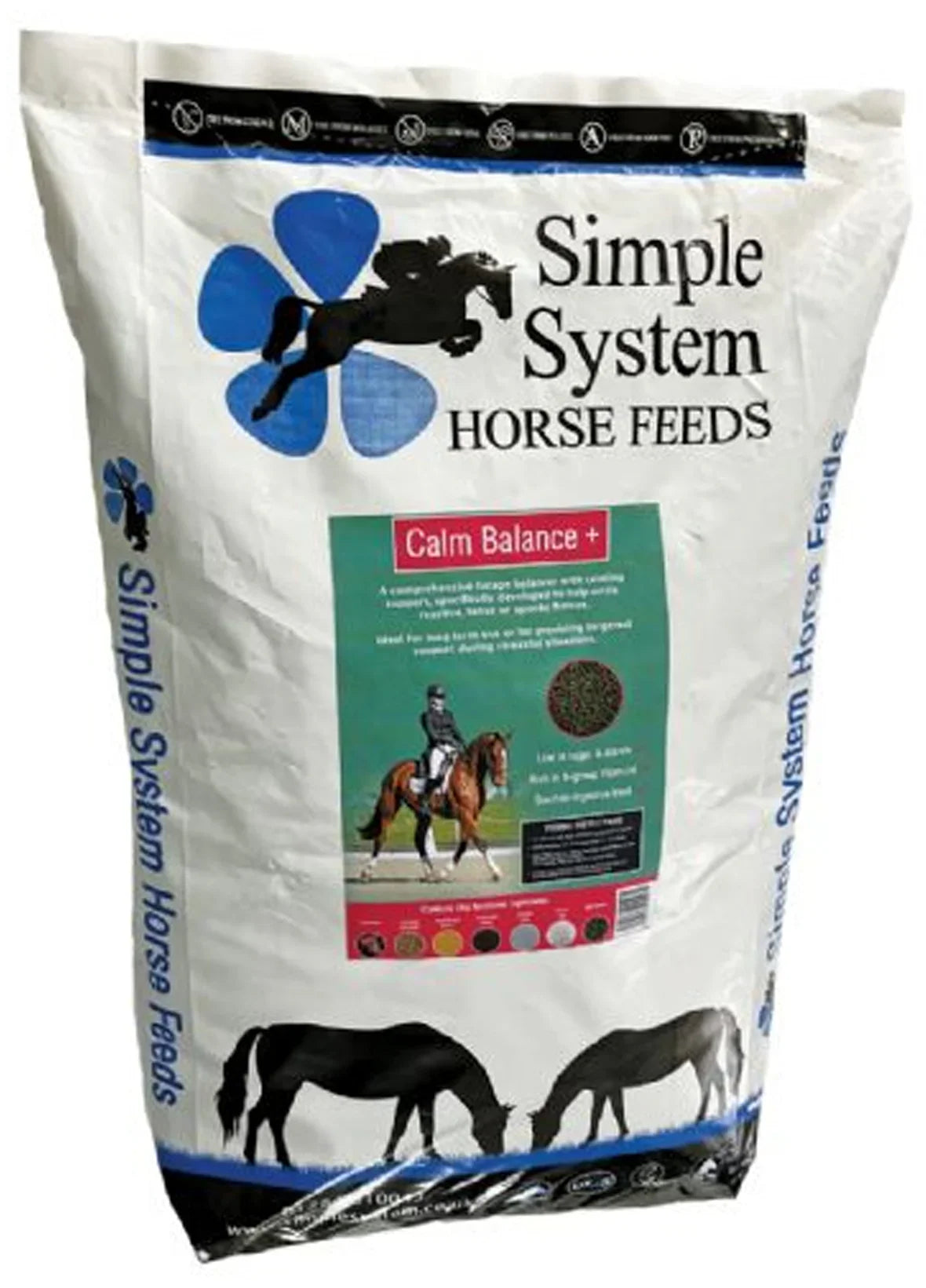 Simple System New Calm Balance+  – Forage Balancer with Calming Support For Horses