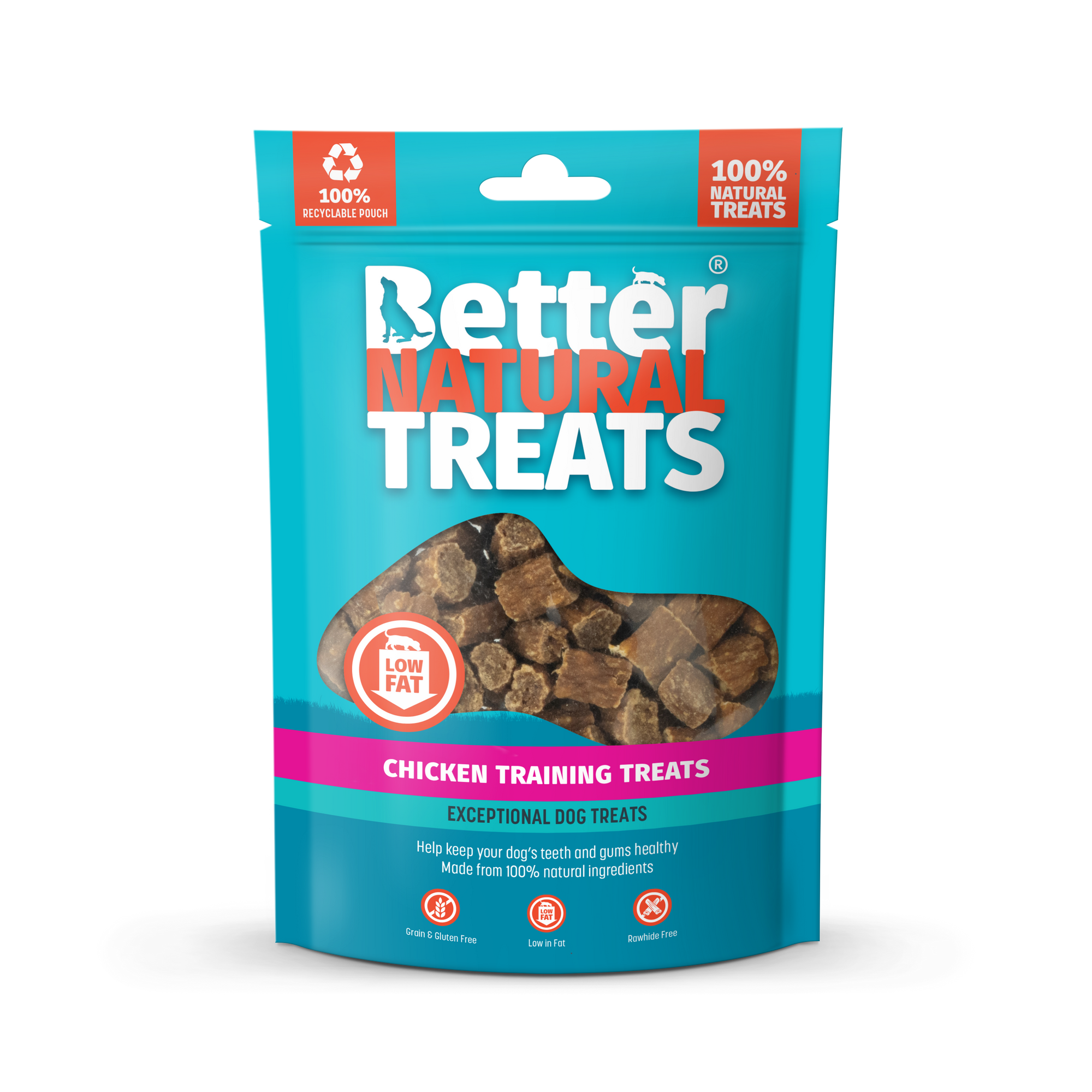 Better Natural Treats Chicken Training Treats – 90g Grain-Free Dog Rewards