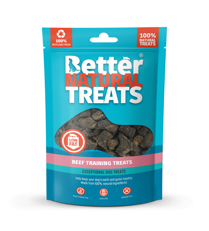 Better Natural Treats Beef Training Treat Dog Training Reward Treats