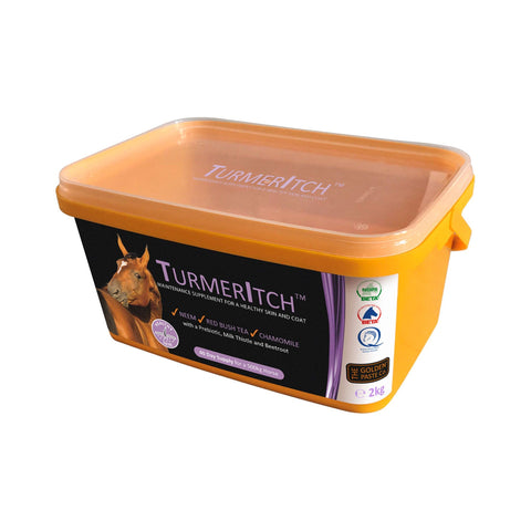 The Golden Paste Company TurmerItch for Horses – 1.5kg Skin & Coat Pellets