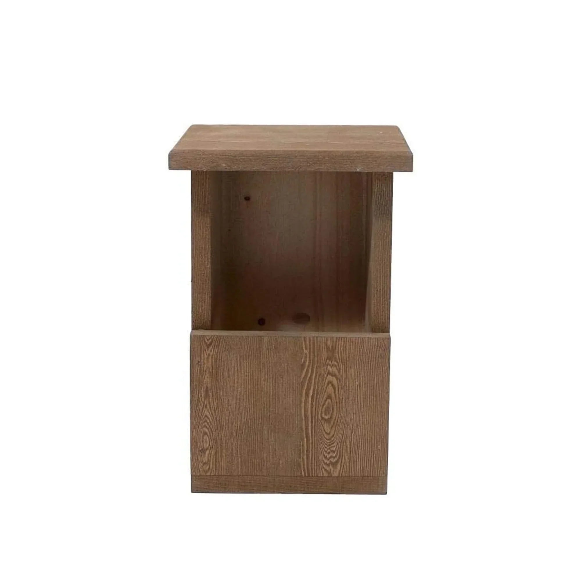 Henry Bell Wooden Open Nest Box for Robins and other small garden birds.