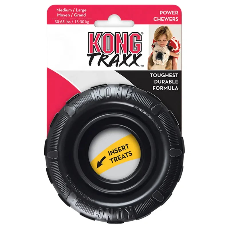 KONG Puppy Traxx – Dog Toy (Medium/Large)
