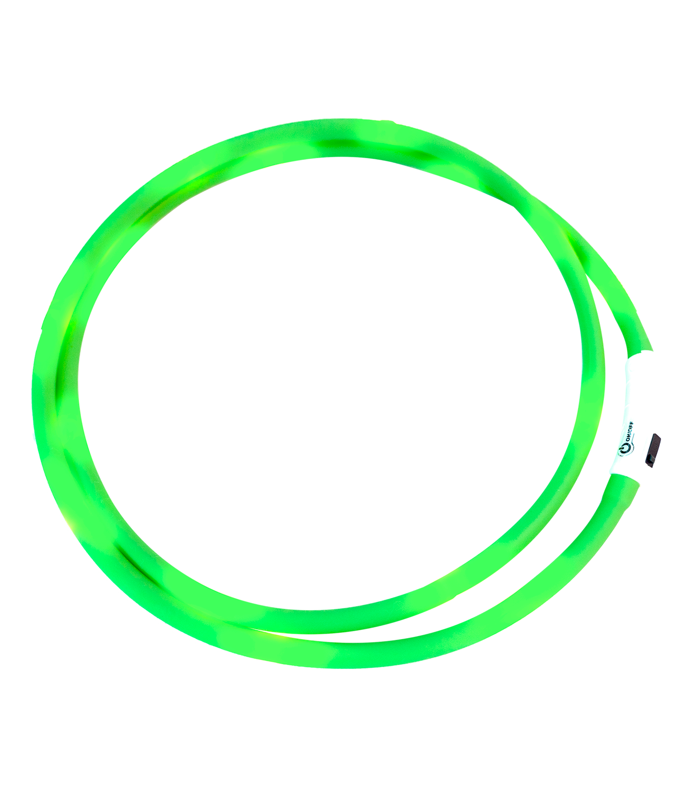 Waldhausen LED Neck Strap – Green, Rechargeable Hi Vis Light for Horses