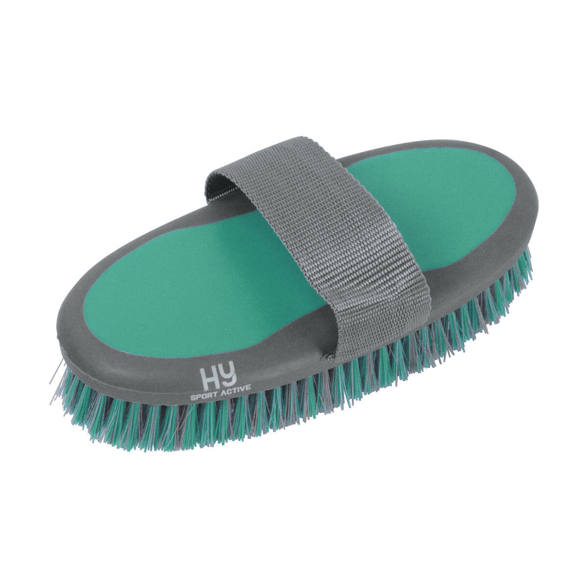 Hy Sport Active Body Brush – Spearmint Green, 20 x 9.5cm Soft Grooming Brush