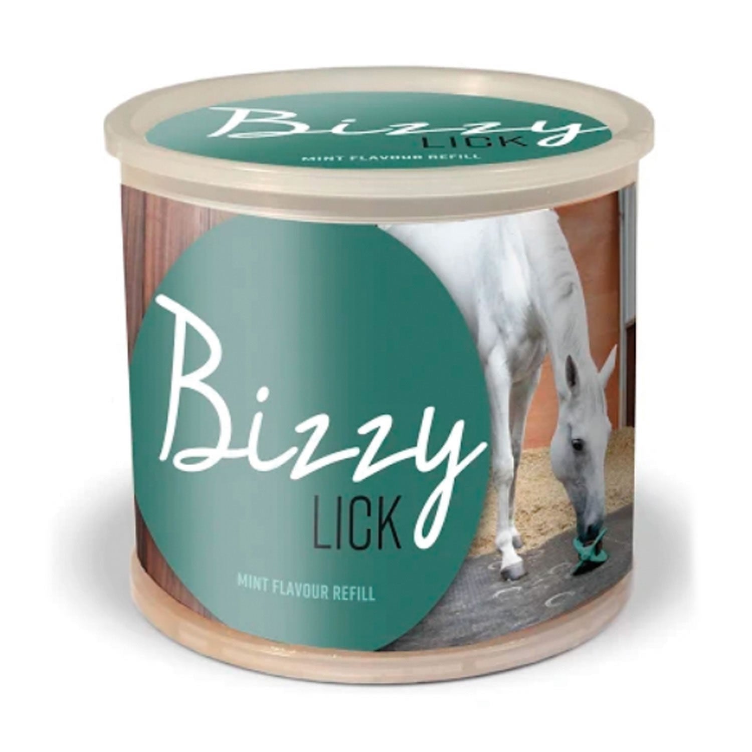 Likit Bizzy Bite Refill – Mint, 1kg Boredom Treat for Horses