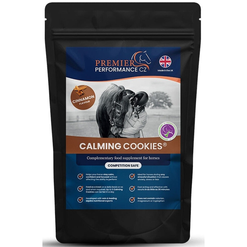 Premier Performance Calming Cookies – Cinnamon, Pack of 10, Horse Calmer