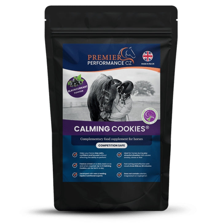 Premier Performance Calming Cookies – Blackcurrant, Pack of 10, Horse Calmer
