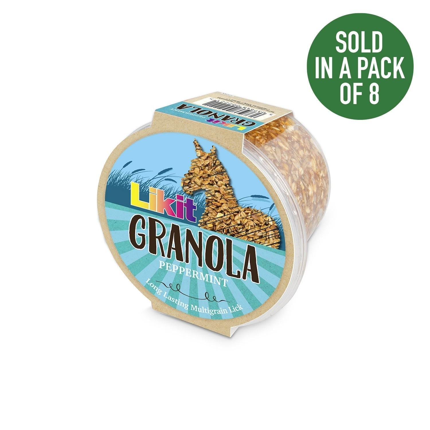 Likit Granola – Peppermint, 500g Long-Lasting Lick for Horses