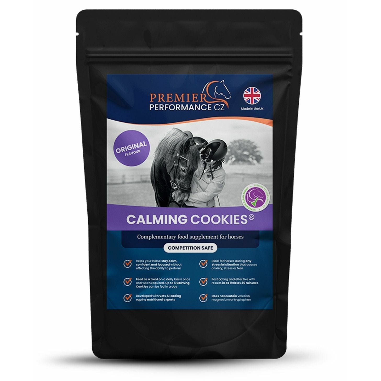 Premier Performance Calming Cookies – Original, Pack of 10, Horse Calmer