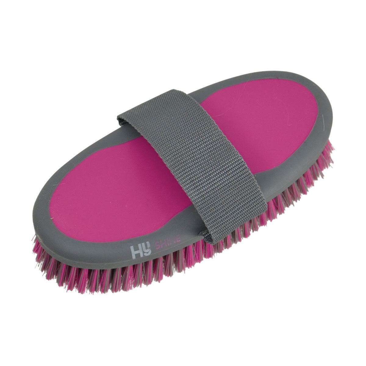 Hy Sport Active Body Brush – Cobalt Pink, 20 x 9.5cm Soft Grooming Brush