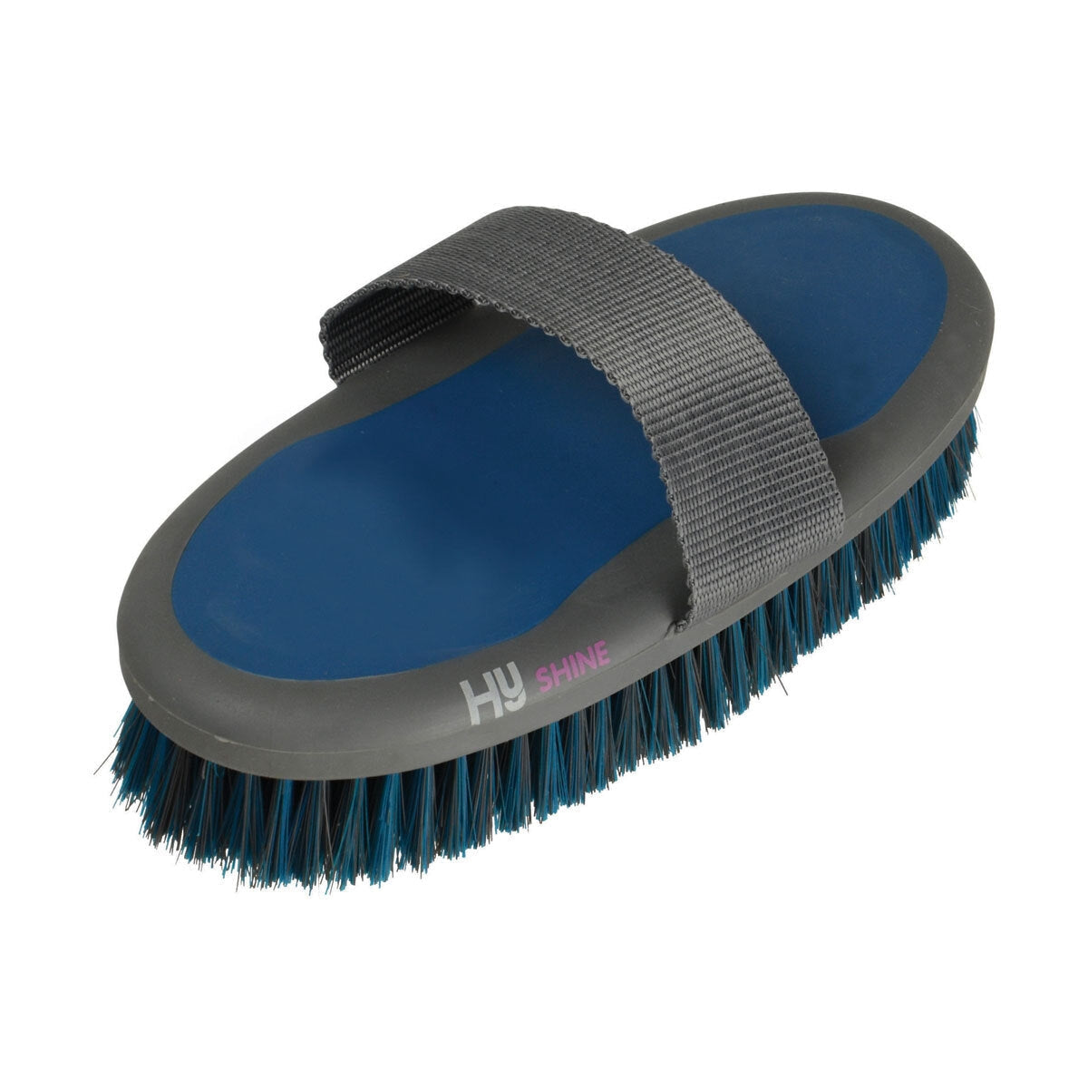 Hy Sport Active Body Brush – Aegean Green, 20 x 9.5cm Soft Grooming Brush