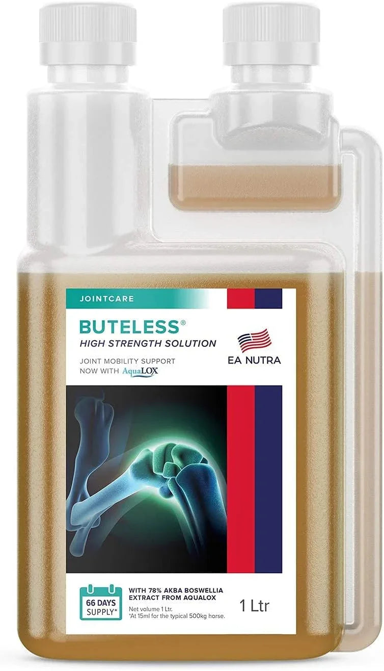 Equine America UK EA Nutra Buteless Solution 1 Litre | Premium Joint & Muscle Support