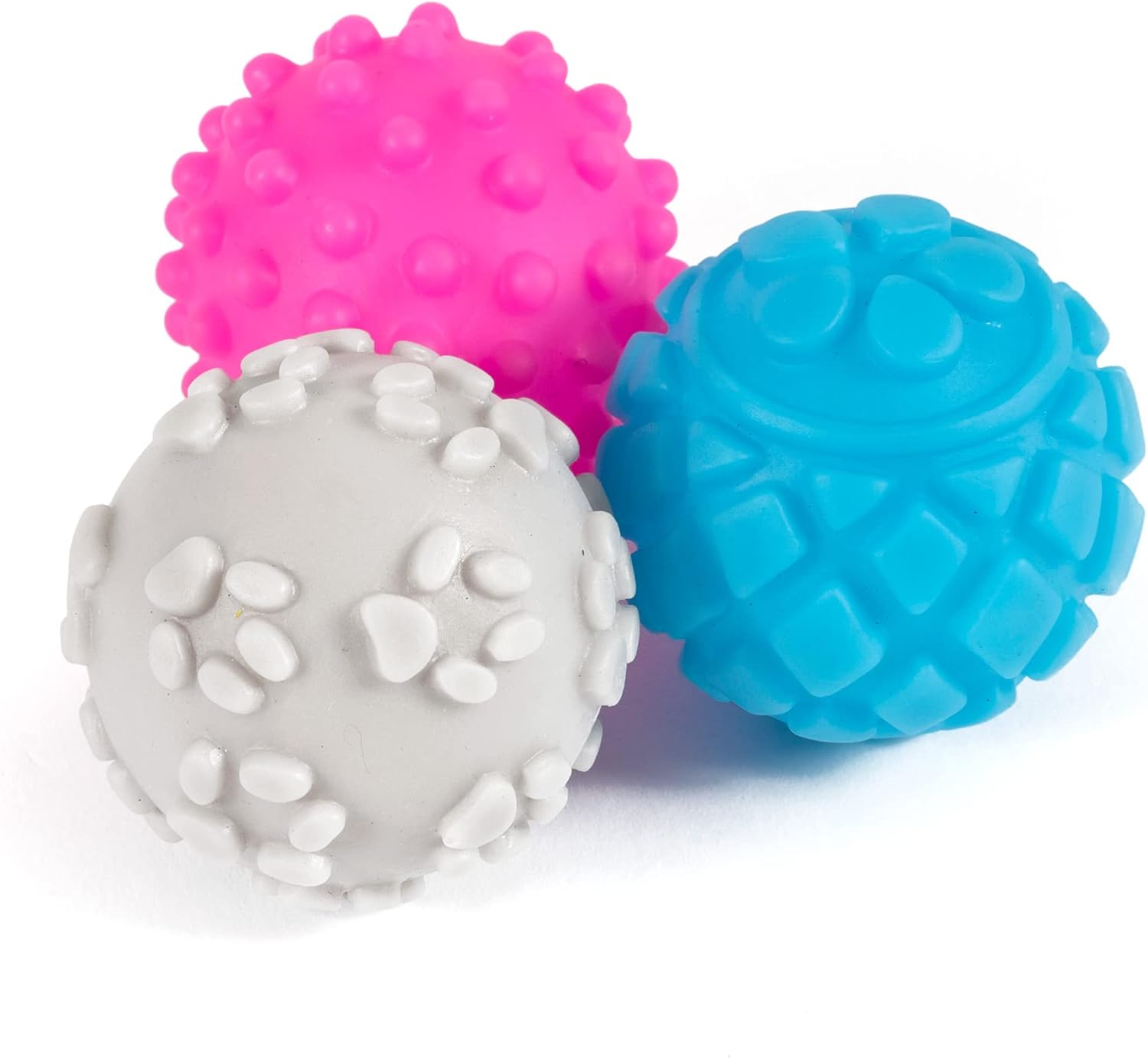 Ancol Small Bite Vinyl Ball – Tough Squeaky Dog Toy for Puppies & Small Dogs