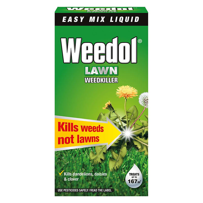 Weedol Lawn Weedkiller Liquid Concentrate – 250ml, Kills Weeds Not Grass
