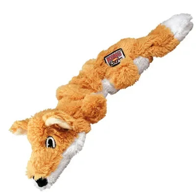 KONG Scrunch Knots Fox – Dog Toy (Medium/Large)