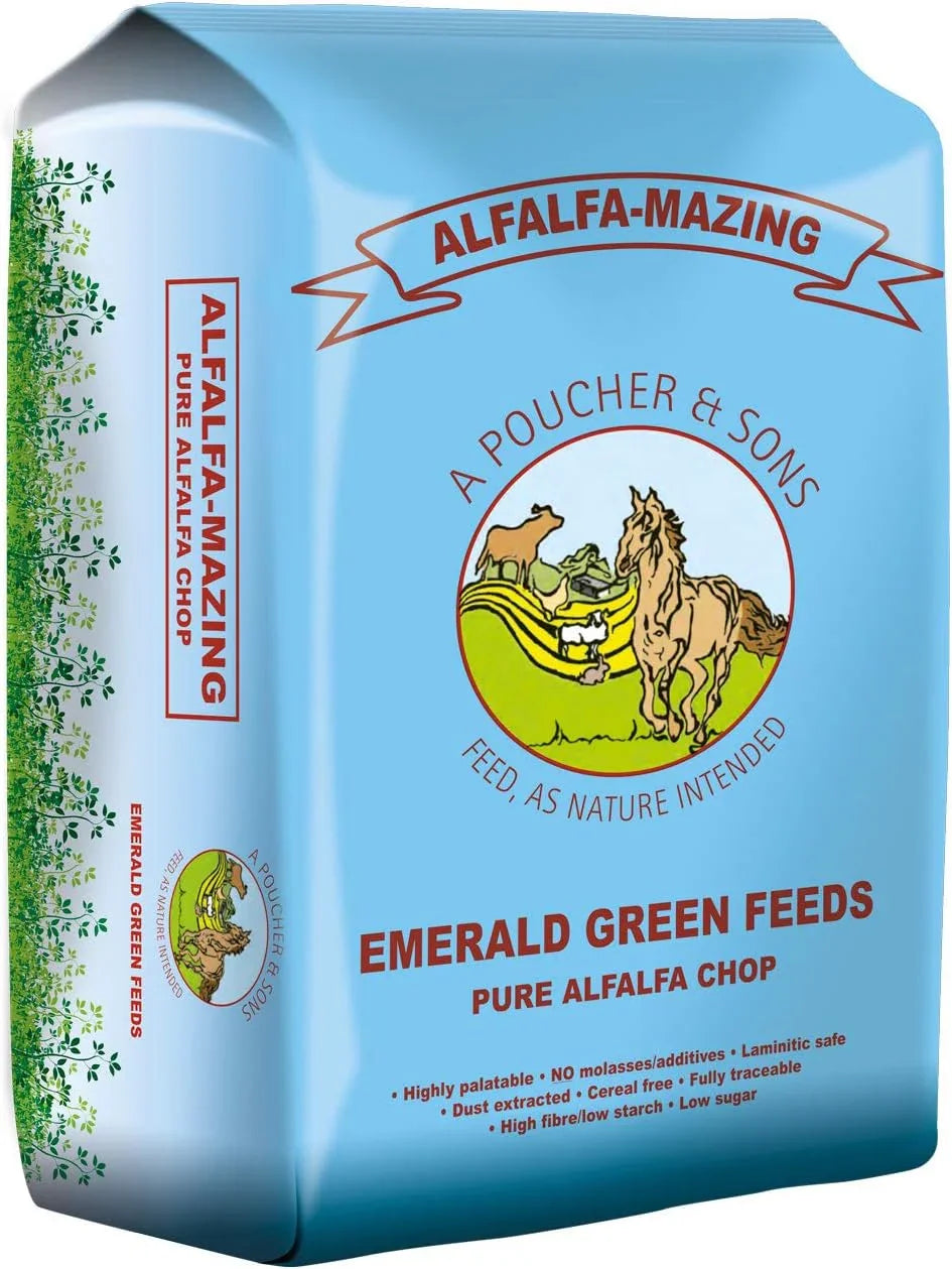 Emerald Green Alfalfa-Mazing Horse Feed – 15kg