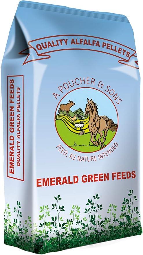 Emerald Green Alfalfa Pellets Horse Feed – 20kg