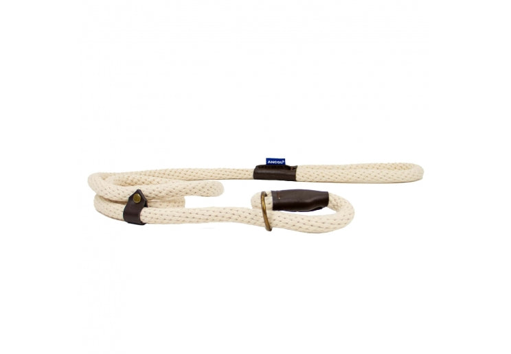 Ancol Heritage Cotton Slip Lead Natural