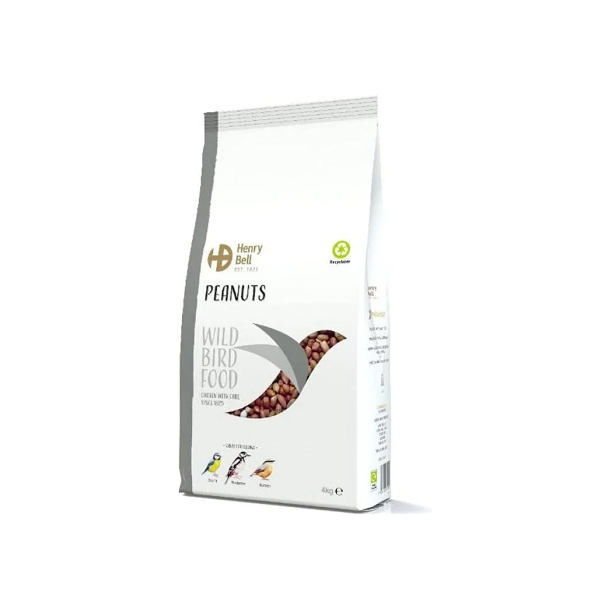 Henry Bell Peanuts Wild Bird Food 4kg