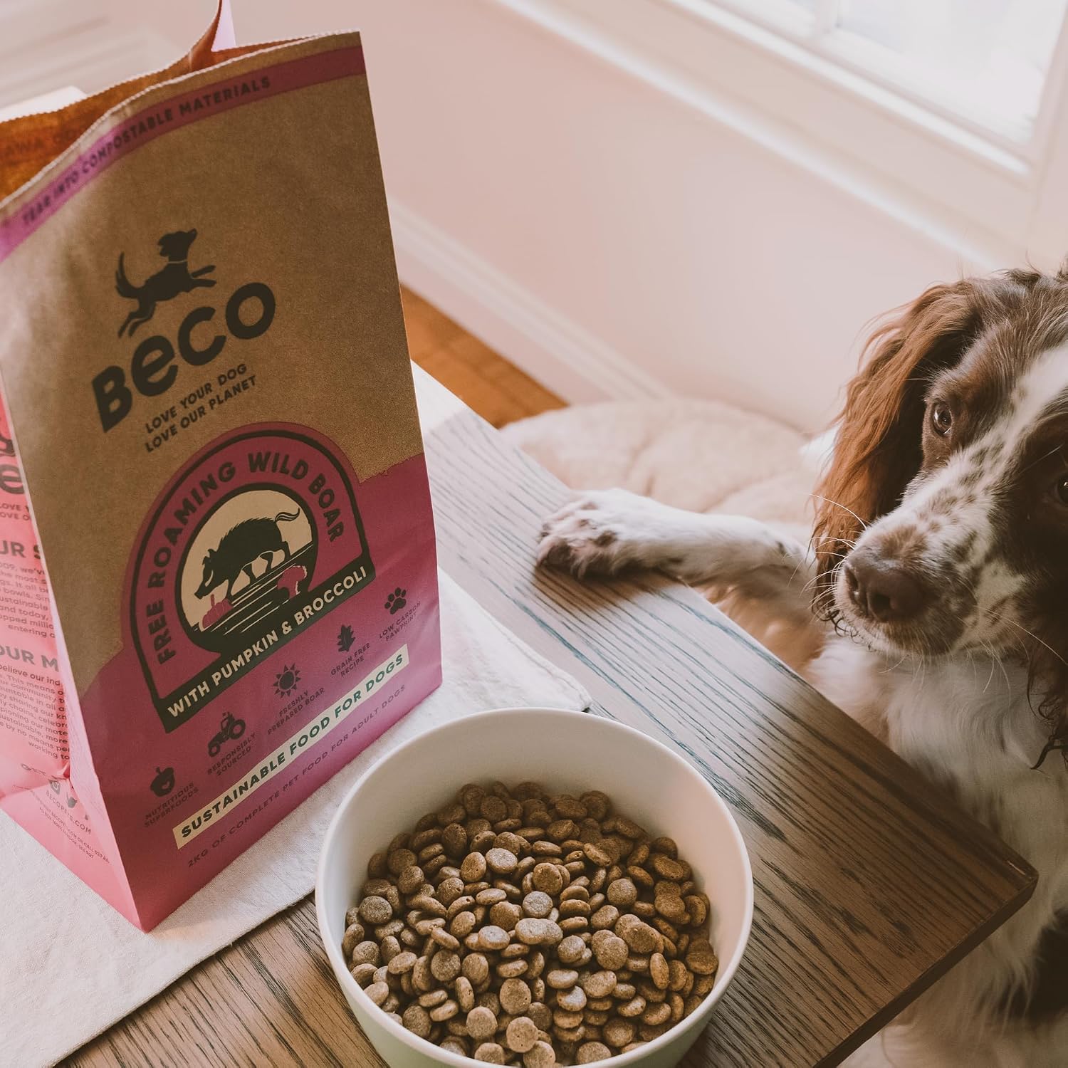Beco Wild Boar Complete Dry Dog Food, 2kg - Animall