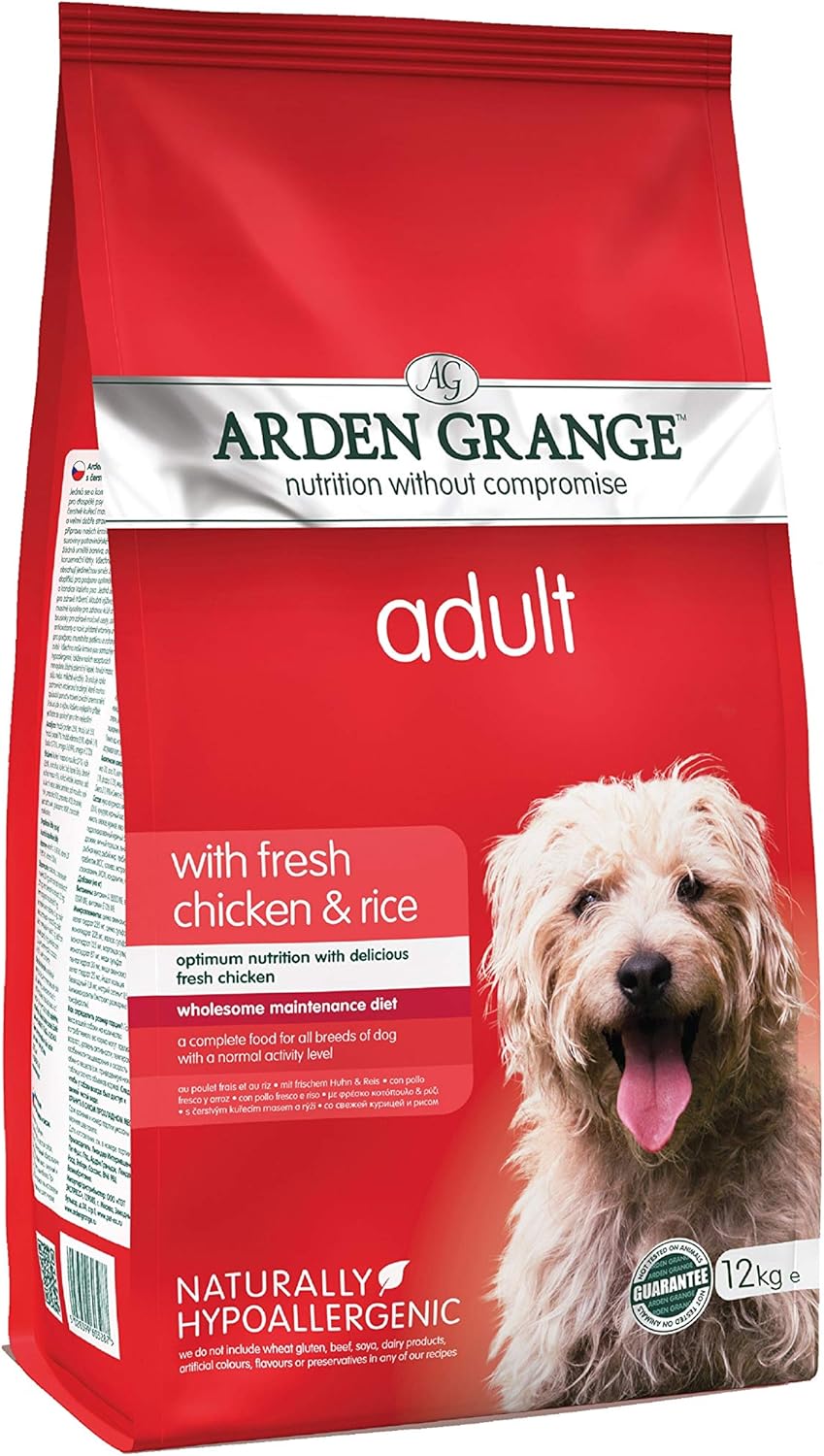 Animall Prestige Adult Dog Food Chicken Rice 12kg Premium Dry Nutrition High Protein Healthy Diet