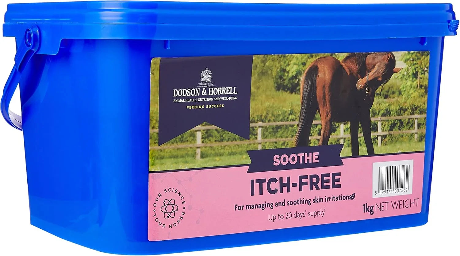 Dodson & Horrell Itch-Free Horse Supplement 1kg – Skin, Coat & Calming Herbal Support