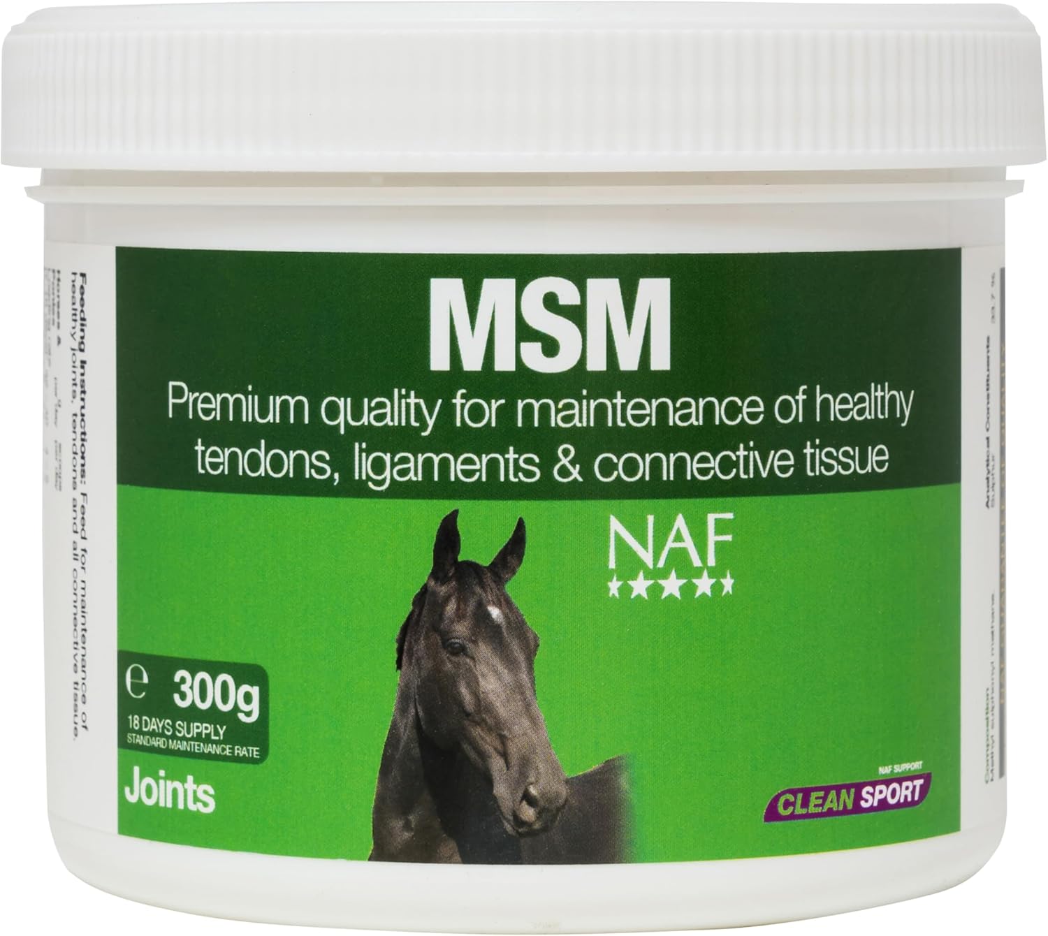 NAF MSM 300G Supplement Powder - Animall