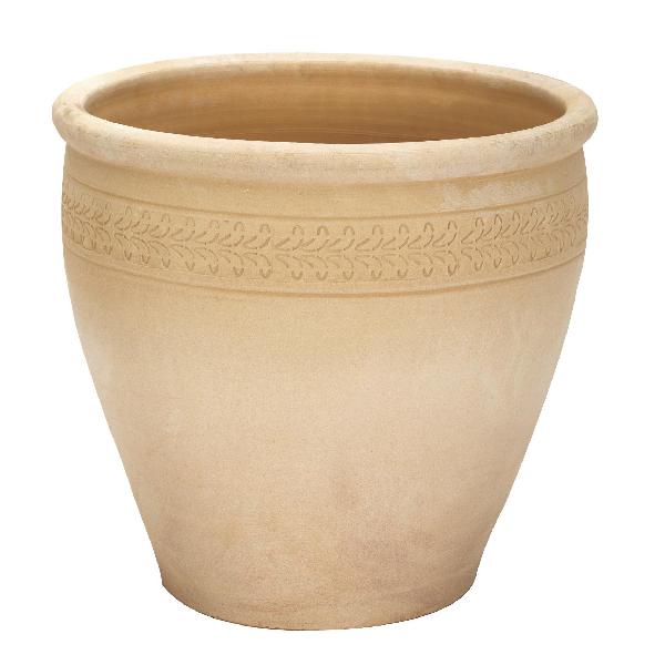 Apta Himalaya Traditional terracotta planter, 44cm