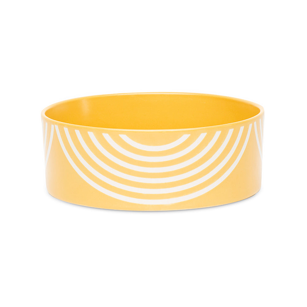 Scruffs Aztec Food Bowl 15cm Sunflower