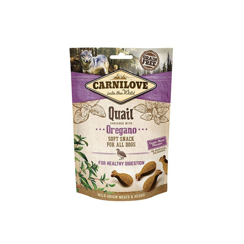 CARNILOVE Quail with Oregano Dog Treat 200g Natural Dog Snack