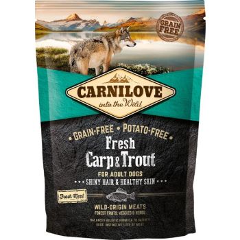 CARNILOVE Fresh Carp & Trout Adult 1.5kg Dry Dog Food