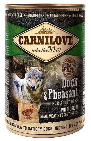 CARNILOVE Duck & Pheasant 400g Wet Dog Food