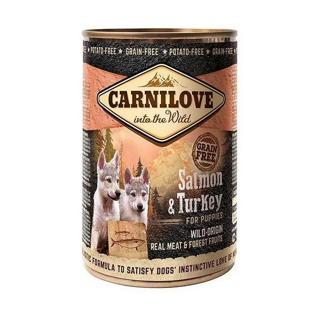 CARNILOVE Salmon & Turkey Puppy 400g Wet Puppy Food