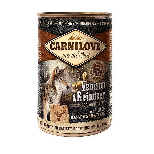 CARNILOVE Venison & Reindeer 400g Wet Dog Food
