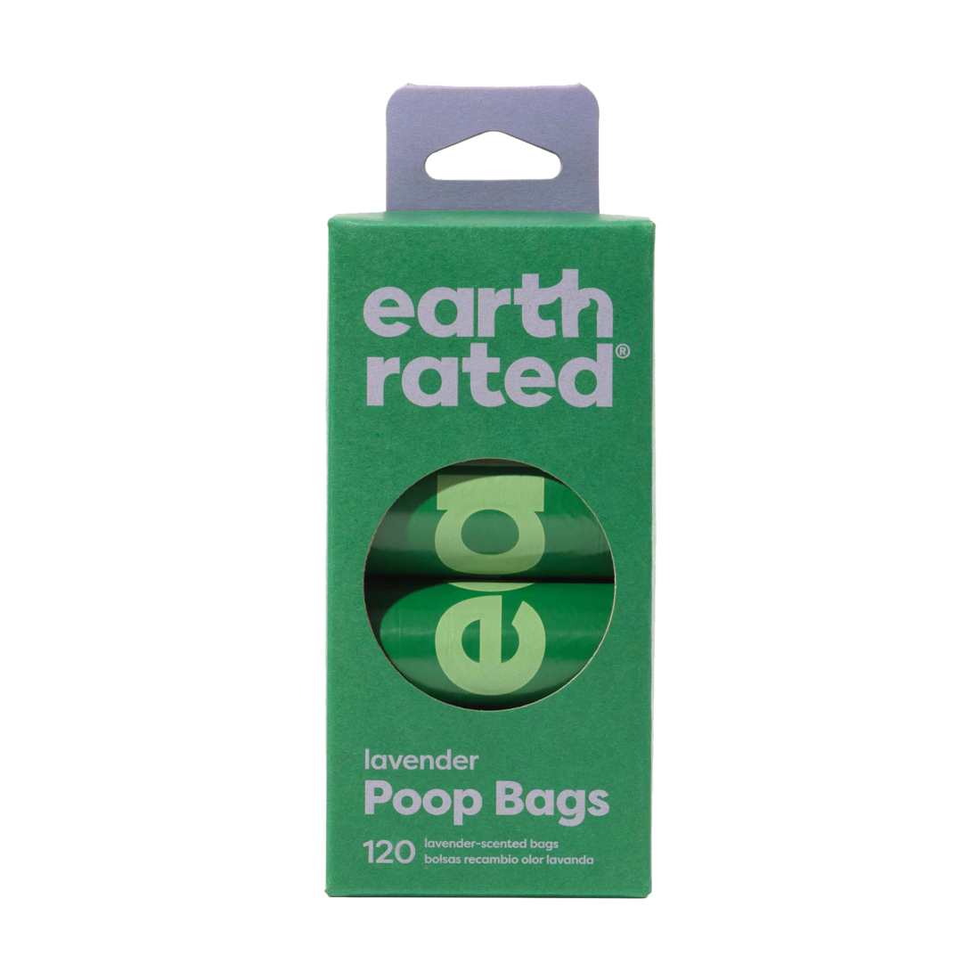 Earth Rated Poo Bags (Lavender, 8 x 15)